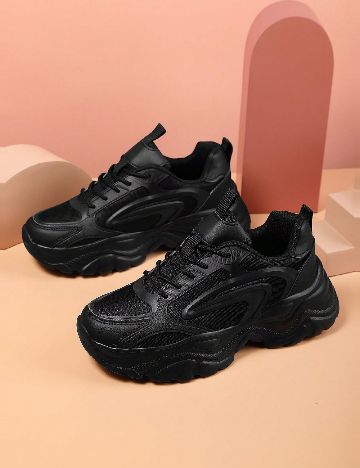 Adidasi SHEIN, negru