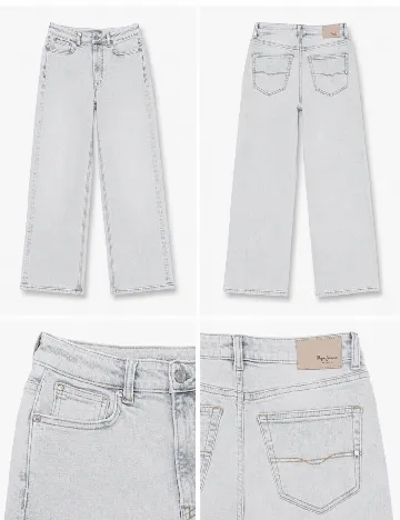 Blugi Pepe Jeans, gri deschis