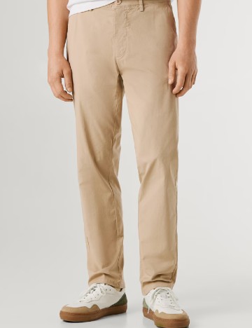Pantaloni Pepe Jeans, maro deschis