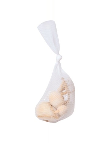 Ornamente de Paste din lemn 4 bucati AVEC, crem
