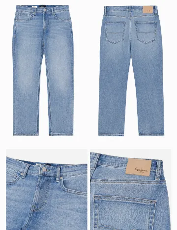 Blugi Pepe Jeans, albastru