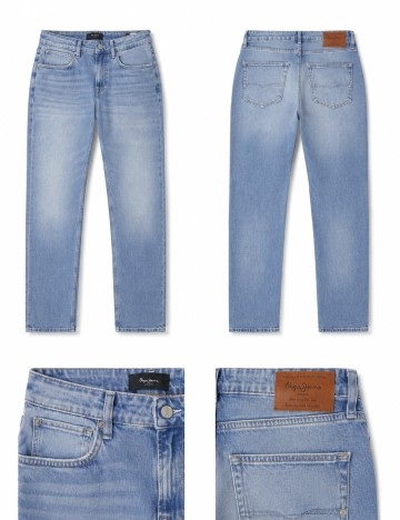 Blugi Pepe Jeans, albastru