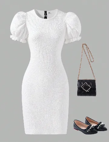 Rochie Shein Kids, alb