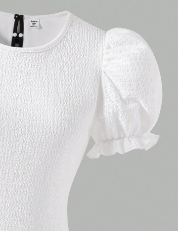 Rochie Shein Kids, alb