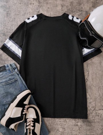Tricou Shein Kids, negru