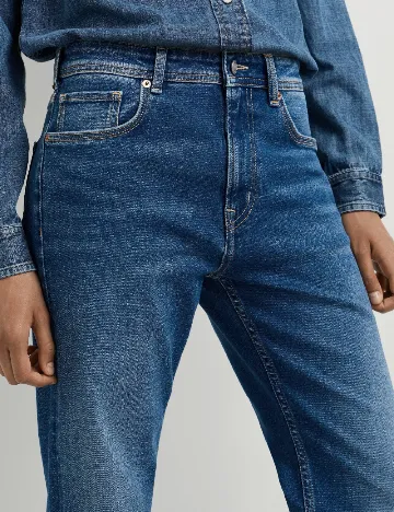 Blugi Pepe Jeans, albastru
