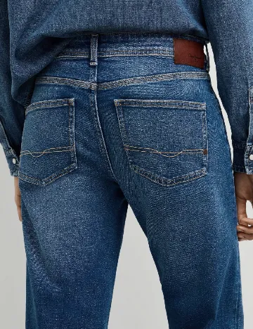 Blugi Pepe Jeans, albastru