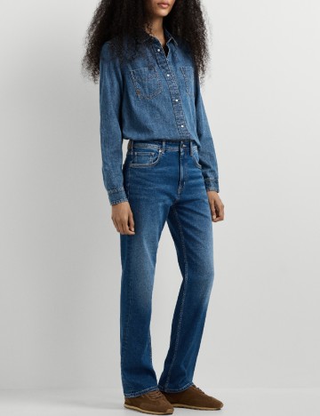 Blugi Pepe Jeans, albastru