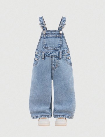Salopeta Shein Kids, albastru