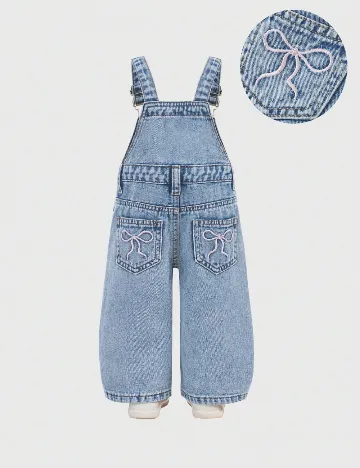Salopeta Shein Kids, albastru