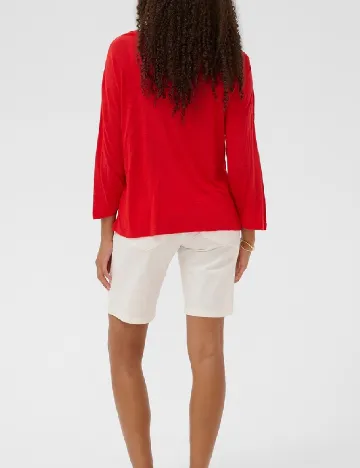 Bluza Cream, rosu
