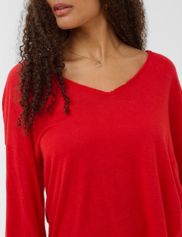 Bluza Cream, rosu