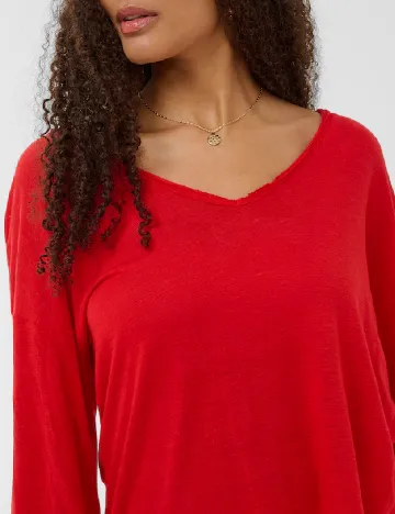 Bluza Cream, rosu