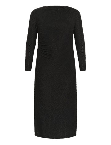 Rochie lunga Kaffe Curve, negru