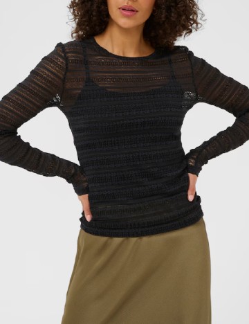 Bluza Kaffe, negru