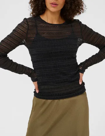 Bluza Kaffe, negru