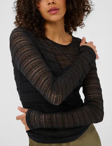 Bluza Kaffe, negru