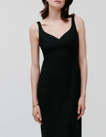 Rochie medie Ivy Oak, negru