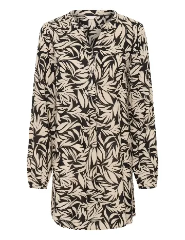 Bluza Bon a Parte, bej/negru
