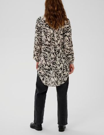 Bluza Bon a Parte, bej/negru