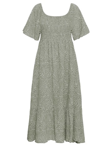 Rochie medie Sorbet, verde
