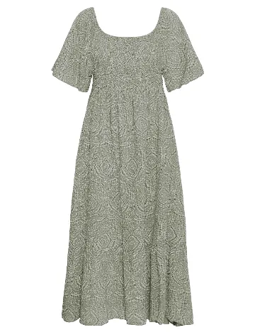 Rochie medie Sorbet, verde