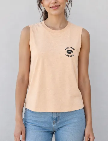 Maiou Pepe Jeans, crem