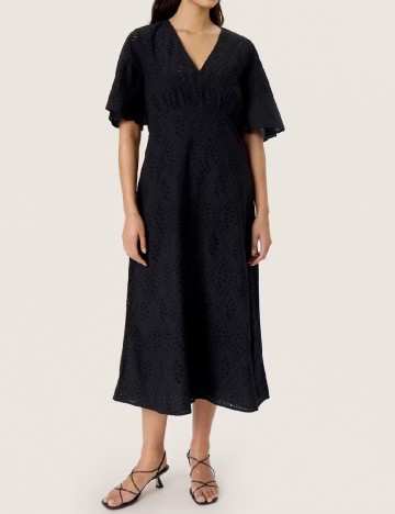 Rochie medie Soaked In Luxury, negru