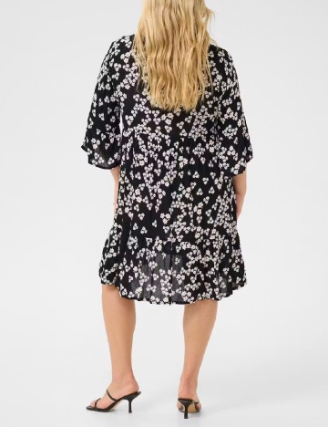 Rochie scurta Kaffe Curve, negru