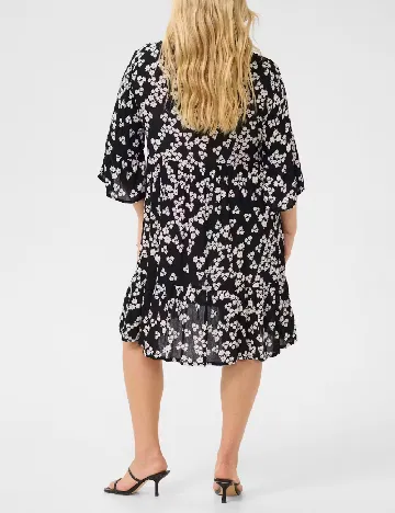 Rochie scurta Kaffe Curve, negru
