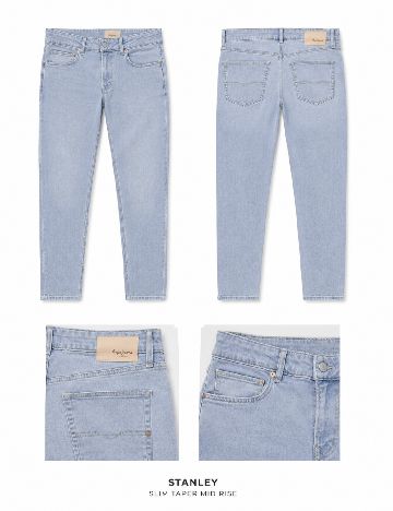 Blugi Pepe Jeans, albastru