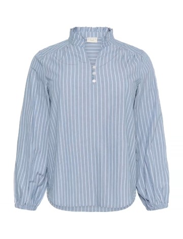Bluza Kaffe Curve, albastru