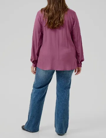 Bluza Kaffe Curve, mov