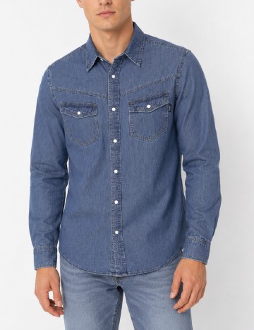 Camasa Pepe Jeans, albastru