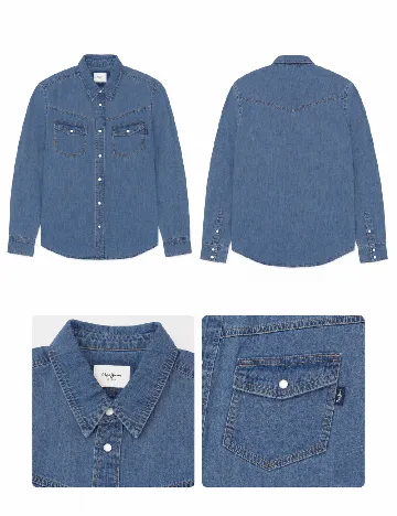 Camasa Pepe Jeans, albastru