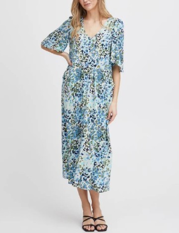 Rochie medie Fransa, mix culori