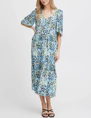 Rochie medie Fransa, mix culori