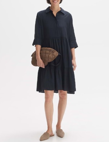 Rochie scurta Opus, bleumarin inchis