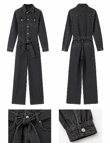 Salopeta Pepe Jeans, negru