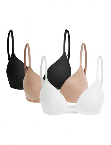 Set sutiene 3 bucati SHEIN, mix culori