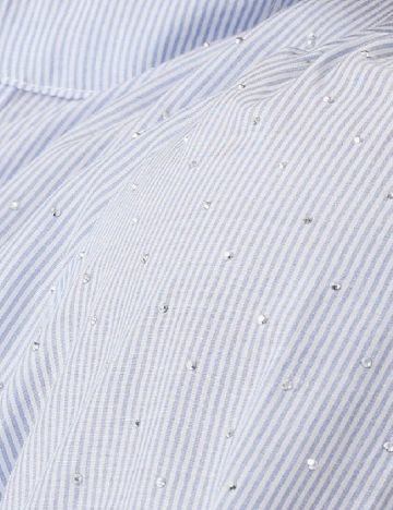 Bluza Kaffe Curve, albastru