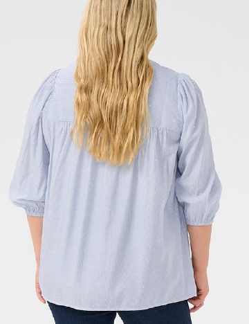 Bluza Kaffe Curve, albastru