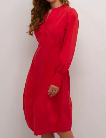 Rochie medie Culture, rosu