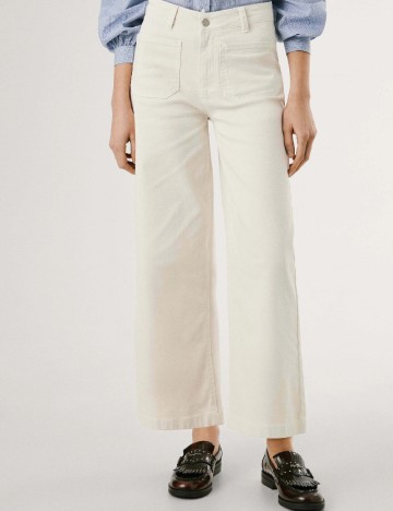 Blugi Pepe Jeans, ecru