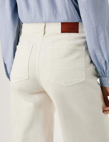 Blugi Pepe Jeans, ecru