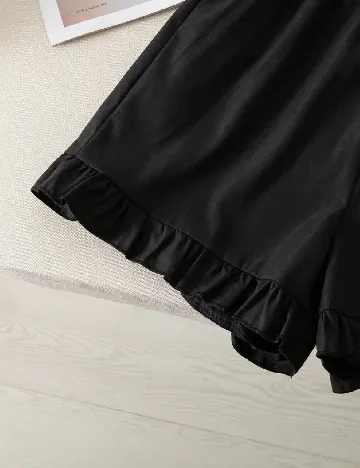 Compleu Shein Kids, negru/alb