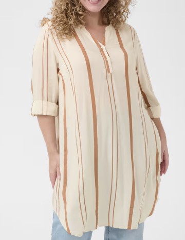 Bluza Kaffe Curve, crem
