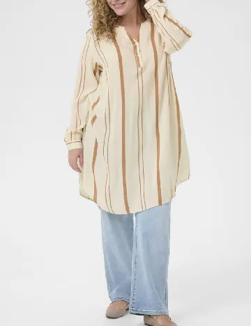 Bluza Kaffe Curve, crem