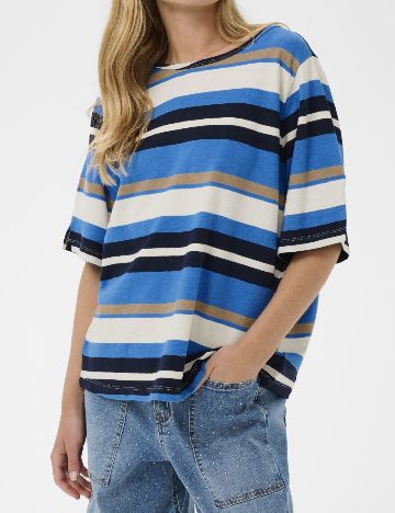 Tricou Cream, mix culori