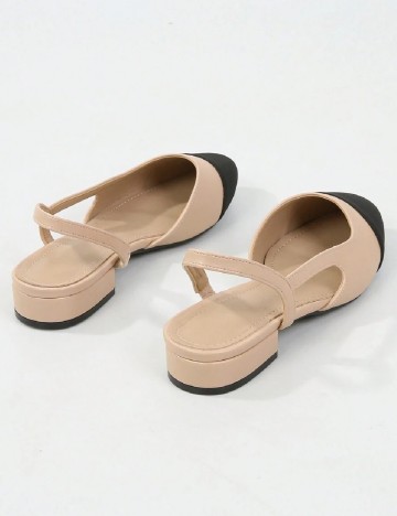 Pantofi Shein Kids, crem